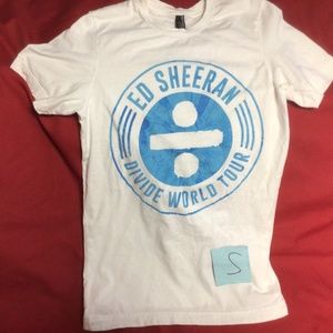 ED SHEERAN concert tshirt